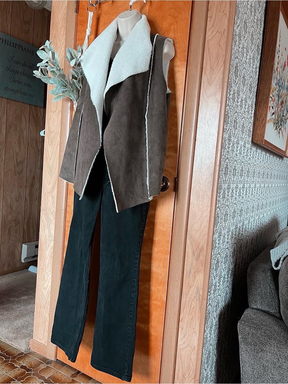 Susina Sherpa Lined Vest